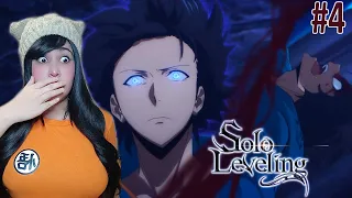 I'VE GOTTA GET STRONGER! SOLO LEVELING EPISODE 4 REACTION