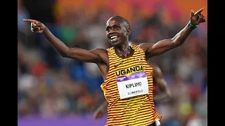 #commonwealthgames2022: Jacob Kiplimo Wins a second gold medal for Uganda in Men 5000m Finals