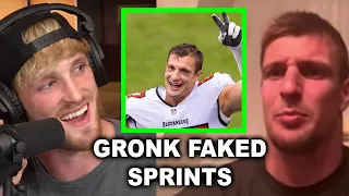 ROB GRONKOWSKI FAKED SPRINTS DURING PANDEMIC WORKOUTS