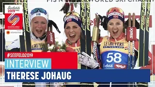 Therese Johaug | "I wanted to win" | Ladies' 10 km. | Seefeld | FIS Nordic World Ski Championships