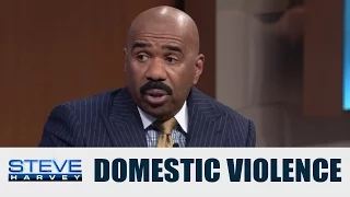 Domestic abuse is a serious issue || STEVE HARVEY