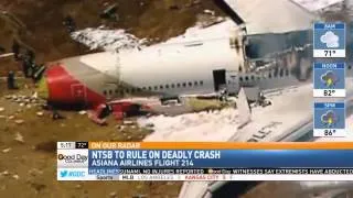 NTSB Meets Today to Rule on Asiana Flight 214 Crash