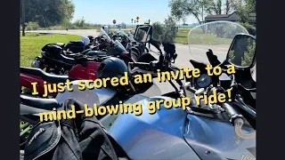 An AMAZING Group Ride with some Great MOTORCYCLE friends.