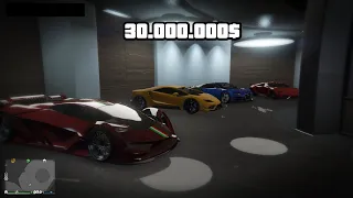 Garage Tour - GTA V - 30.000.000$