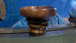 Black Walnut Firewood turns into Coin Dish / Jewelry Dish