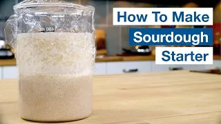 🔵 How To Make A SourDough Yeast Starter