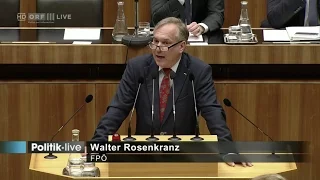 Walter Rosenkranz - Sicherheit statt Asyl-Zahlentricksereien - 15.6.2016