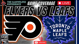 Philadelphia Flyers vs Toronto Maple Leafs LIVE STREAM Game Audio | Leafs Live Gamecast