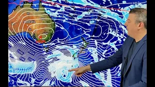 Settled this weekend, but more classic cold fronts next week