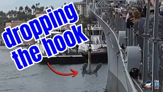 How To Anchor A Battleship (at the dock)
