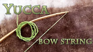 How to make a Yucca Bow String