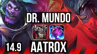 DR. MUNDO vs AATROX (TOP) | 5/1/7 | BR Diamond | 14.9