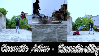 kinemaster fight scene editing || spoof video || theri bgm || fight scene editing || #shorts