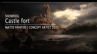 #Castle fort #mattepaintingshowreel2021