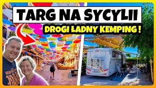 TARG NA SYCYLII i Drogi Ładny Camping Scarabeo - Kamperem Do Włoch