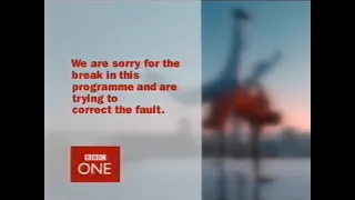 BBC One - Technical Fault during FA Cup (5th January 2003)