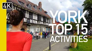 York, UK 2024 | BEST 15 things to do on a York day trip