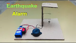 How To Make Earthquake Alarm Working Model For Science Project