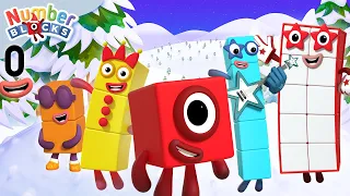 Conteo de números grandes 🧑‍🎄 | Especial de Navidad / Episodio 1 | Numberblocks en Español