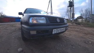 VW VENTO 1.8 ставим диски и т.д.