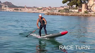 Techniques de course en paddle / Sup race skills