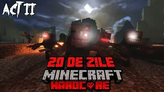 Am Supravietuit 20 De Zile Intr-o Post-Apocalipsa pe Minecraft Si Asta S-a Intamplat..