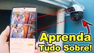 Como instalar e configurar câmera de segurança Wifi de segurança