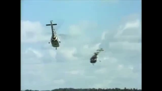 Dutch Alouette III of the “Grasshoppers” display team (1979)