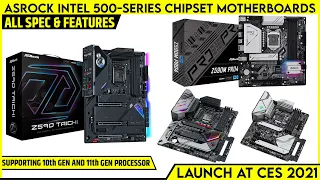 Asrock Z590 Taichi, Z590 PG Velocita, Z590 Steel Legend And Z590 Pro4-Serie vorgestellt Motherboard