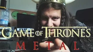 Game Of Thrones Theme - METAL VERSION (feat. Gianluca Ghini)