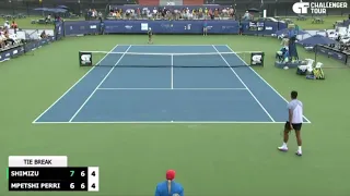 Yuta Shimizu [JPN] Vs Giovanni Mpetshi Perricard [FRA] • Chicago Men’s Challenger