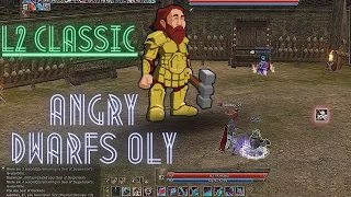 Lineage 2 Classic Olympiad Gameplay Fat Short Dwarfs Can't Be Stopped