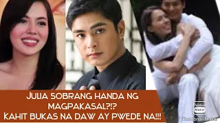 Julia Monteshanda na imanong magpakasal sa karelasyon !!! Si Coco Martin  na kaya ito?