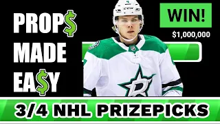 3/4/23 NHL PRIZEPICKS PLAYER PROP PICKS / PROPS MADE EASY