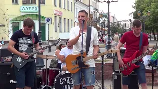 Самолеты любви! от группы Сразу май!!! Класс! Buskers! Street! Song!