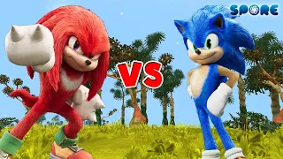 Knuckles vs Sonic | Cartoon Deathmatch [S1E8] | SPORE