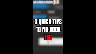 like & subscribe for more xbox lag fixes