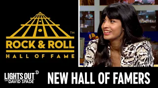 Reacting to the New Rock & Roll Hall of Famers (feat. Jameela Jamil) - Lights Out with David Spade