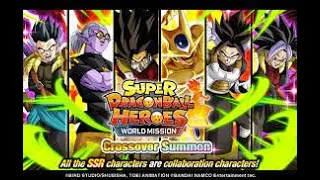 Crossover Summon Super Dragon Ball Heroes World Mission / Dokkan Battle Global