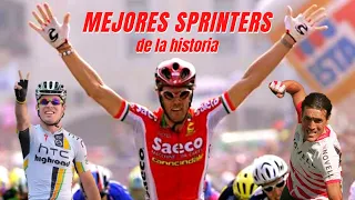 Los 10 mejores SPRINTERS de la historia del ciclismo.
