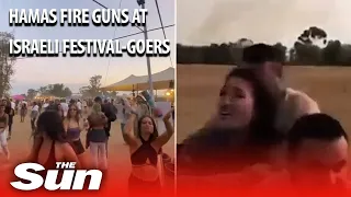 Israel Music Festival: Hamas fire guns into crowd and kidnaps Israeli festival-goers