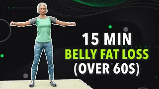 15-MIN STANDING EXERCISES FOR SENIORS: MAXIMIZE BELLY FAT LOSS