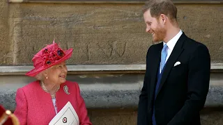 So emotional verabschiedet sich Prinz Harry von der Queen!