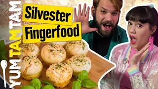 Silvester Fingerfood // Pizza Bombs // #yumtamtam