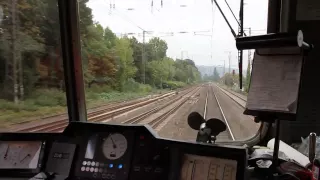 Mit der SBB Re 421 im Ruhrpott unterwegs - Führerstandsmitfahrt