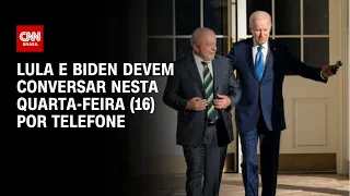 Lula e Biden devem conversar nesta quarta-feira (16) por telefone | CNN NOVO DIA