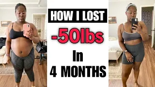 HOW I LOST OVER 50 POUNDS IN 4 MONTHS | INTERMITTENT FASTING RESULTS