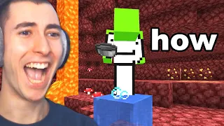 Reacting to Minecraft but Nothing Goes Wrong...