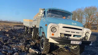 Kingkong rc Zil 130 1:12 with trailer 4x4 Зил 130  с прицепом