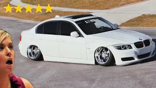 IVE NEVER SEEN A NEWER GEN BMW BE THIS LOW & CAMBERED *NO AIR RIDE*